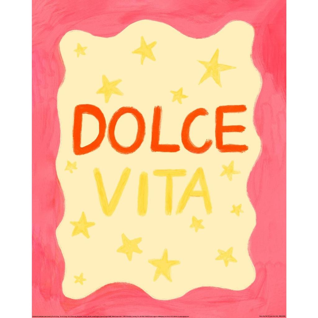 Studio Dolci La Dolce Vita Printed Print
