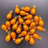 Lustrous Teardrop Imitation Pearl Pendant DIY Charm Jewelry Accessories