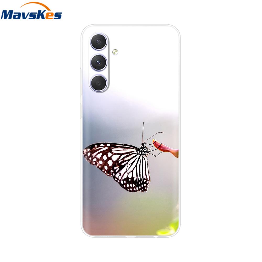 For Samsung Galaxy A24 A14 Case Transparent Soft Silicone TPU Back Cover For SamsungA24 A 24 GalaxyA14 4G Protective Shell Funda