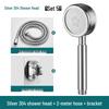 TLXT Pressurized Stainless Steel Shower Head Set