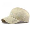 Women’s Ethnic Jacquard Baseball Cap, Floral Print Structured Brim Sun Hat, Casual Outdoor Duckbill Cap