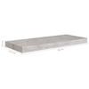 VidaXL Floating Wall Shelves 2 Pcs Concrete Grey 60x23.5x3.8 Cm MDF