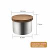 Stainless Steel Coffee Canisters 400ml/450ml/600ml Sealed Jar  Food Storage Container