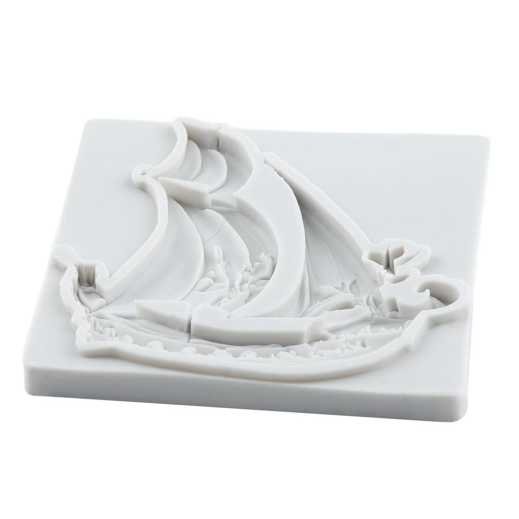 Sailboat Silicone Mold Sailboat Fondant Molds Cake Decorating Tools Cupcake Topper Candy Resin Clay Chocolate Gumpaste Mold