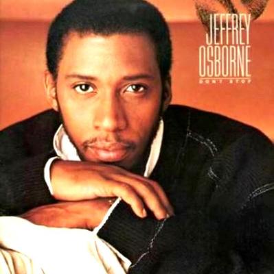 LP Plate JEFFREY OSBORNE - Don't Stop SP5017 A&M Records 1984 US Soul/Funk Brukt