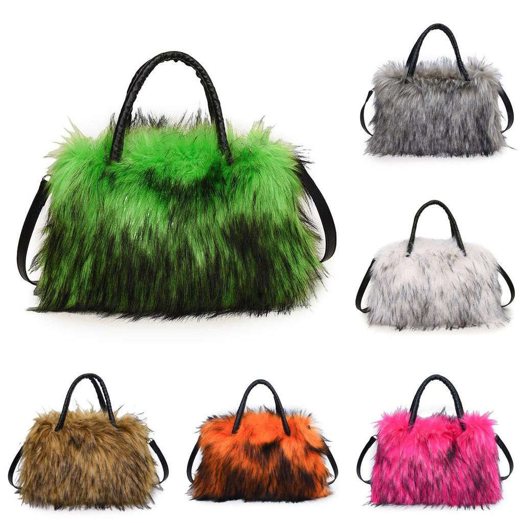 Childrens Plush Tote Bag With Lightweight Insulation For Girls Daily Use
