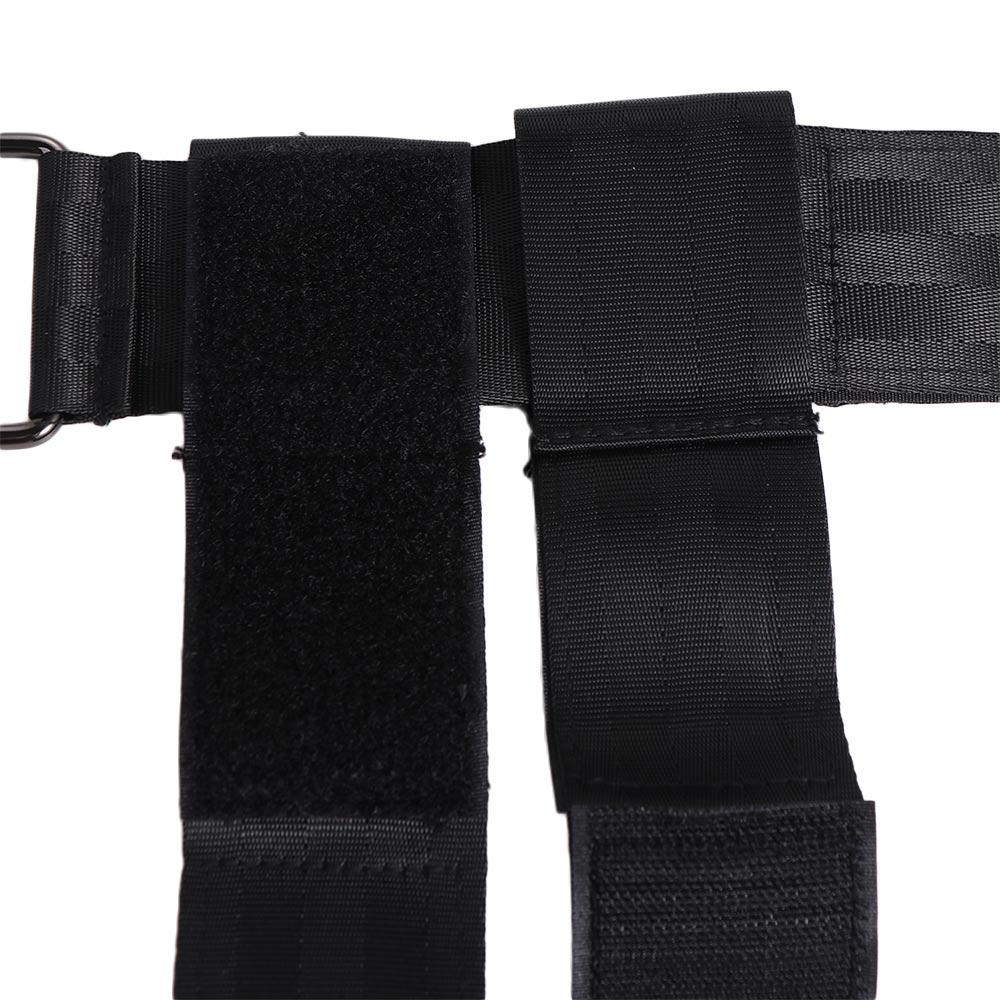 Renforcement musculaire, sangle de pied avec haltères, élévation du genou, sangle de cheville avec haltères, entraînement