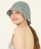 THE-ABON Beach Ocarina Net Bucket Hat Sky Blue