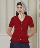 MICANE Vera Frill V-Neck Knit
