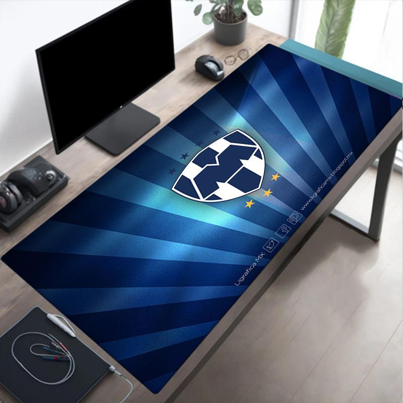 Monterrey Emblem Design Mouse pad Mouse pad, Gaming Mouse Pad, keyboard pad, Desk Decor for computer notebook Fan Gift Birthday Gift