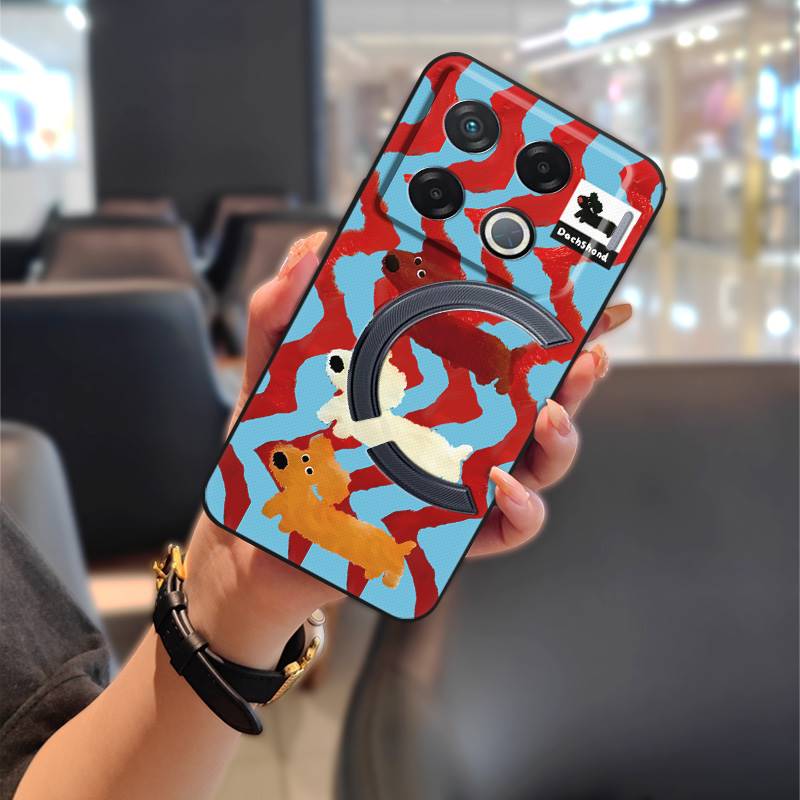 Vodotěsné ochranné pouzdro na telefon pro infinix GT 20 Pro/X6871 Plně obepínající Módní design Měkké pouzdro Kreslený Silikon Zvířata