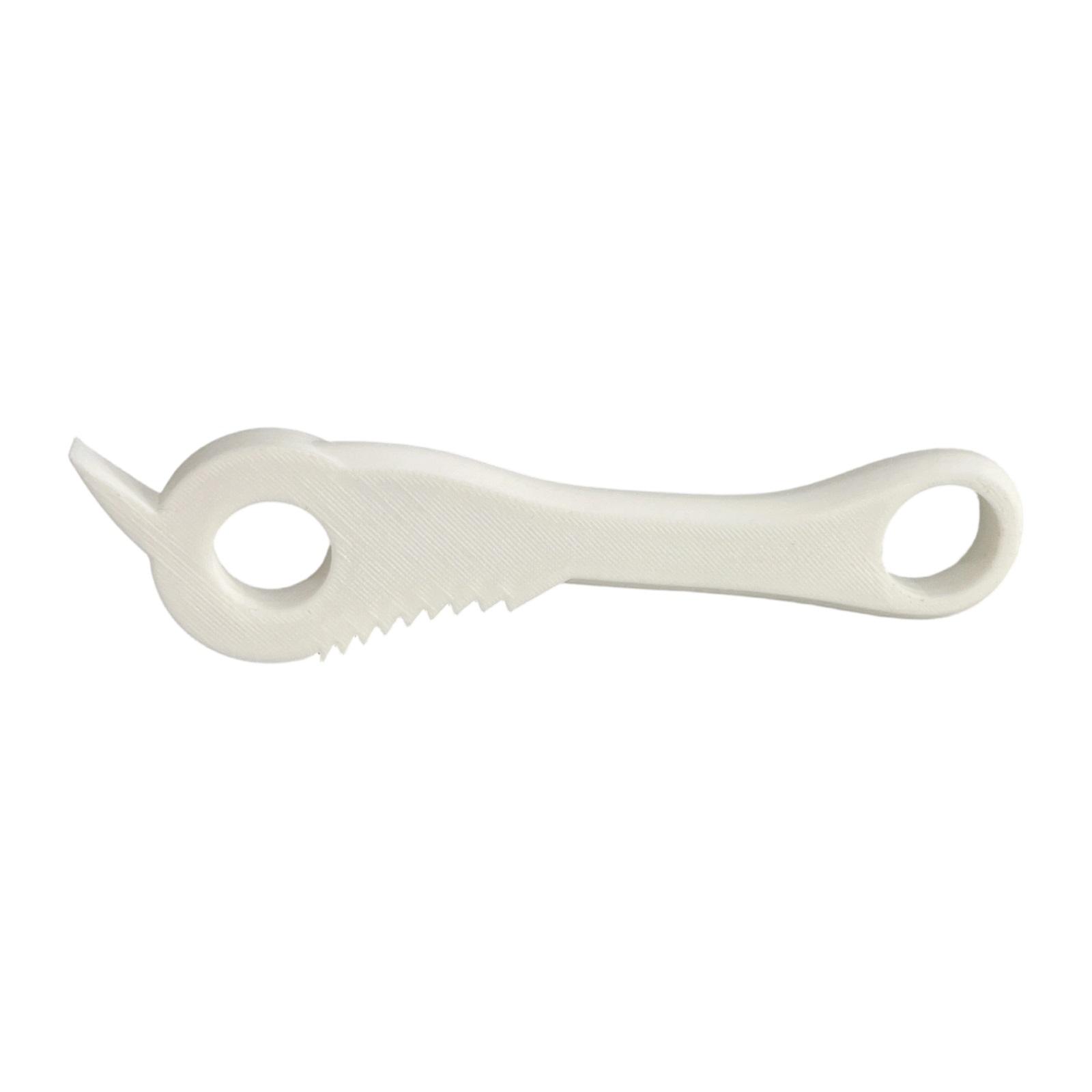 

Can Opener - A Combination Of Cut-resistant Gloves And Sleeves To Prevent Cuts And Injuries, Allowing You To Open Cans Easily And Safely. белый