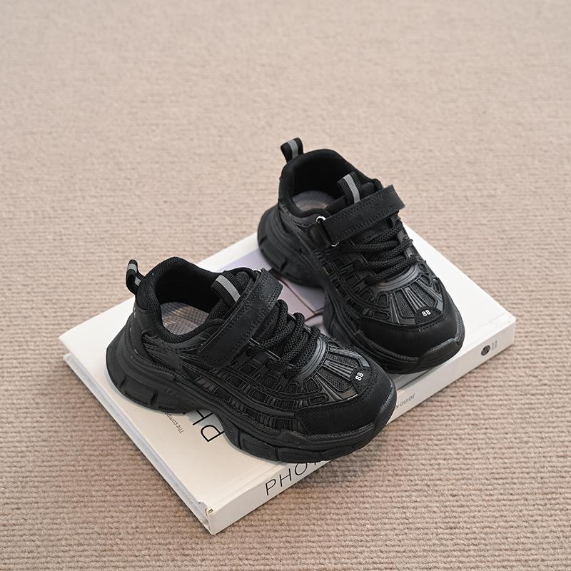 

Children s sports shoes 2025 spring and autumn new girls dad shoes breathable boys casual running shoes trendy baby 23