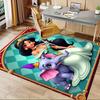 3D Printed Elephant, Princess Jasmine Anti-Slip Rug - Machine Washable Office Rug for Living Room, Bedroom, Office - Multiple Sizes