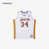 NBA Official Mitchell & Ness Lakers Basketball Jersey