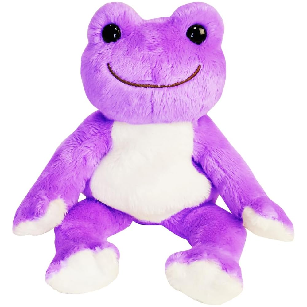 Nakajima Corporation Kaeru no Pickles Rainbow Pickles Bean Doll Plush Toy Violet 107220-17