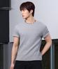 HYOJI 26 Ss Semi-Crop Ribbed Round Short Sleeve T-Shirt (3 Colors)