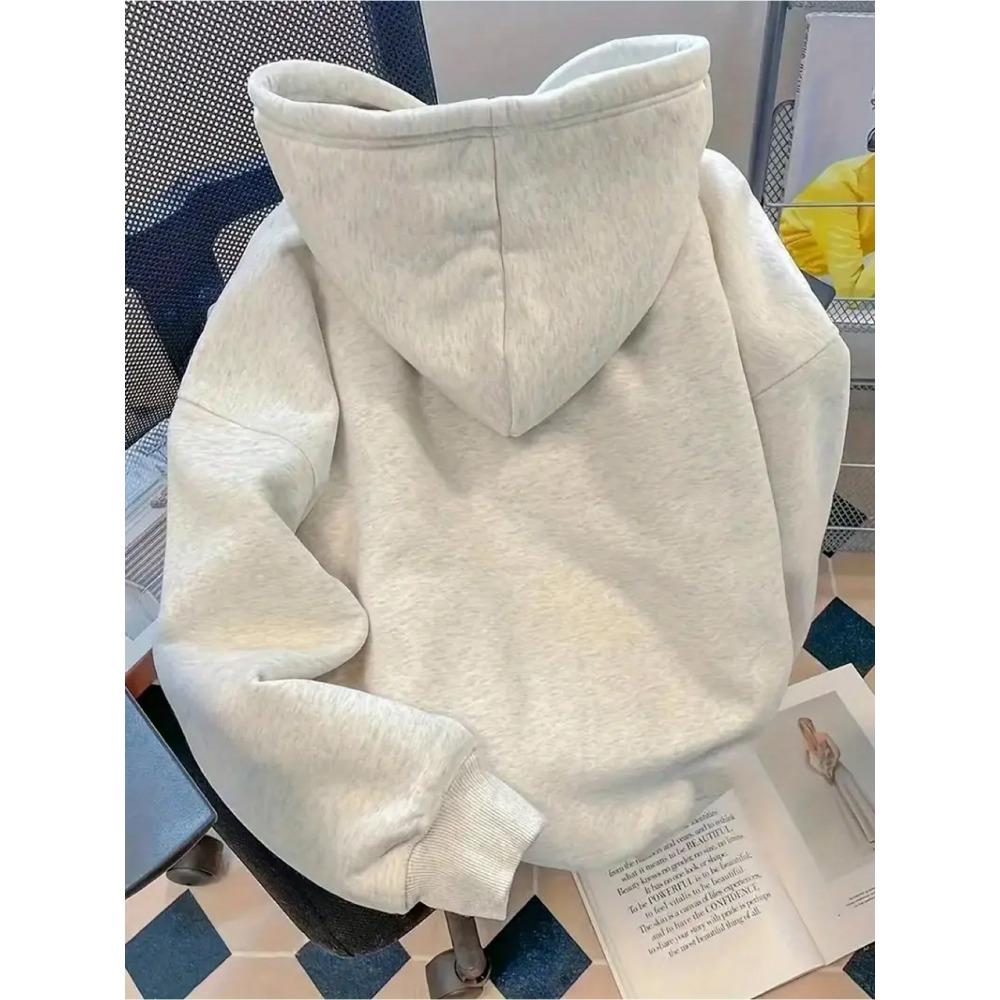 Women's Casual California Letter Graphic Print Pullover Hoodie Fashion Sweatshirt Long Sleeve Pullover with Kangaroo Pockets