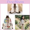Gudaobell Ethnic Embroidery Canvas Backpack With Padded Compartments For Daily Use