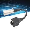 XLR 3pin to RJ45 Female Adapter Cable Rubber Cover XLR Male to RJ45 Network Connector Extension Cable 5.9in