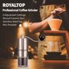 Home Office Travel Portable Hand Coffee Grinder with Manual Coarseness Settings User-friendly Coffee Hand Grinder 
