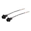 Light Socket DC T10 Car Holder Bulb Wire Wire Bundle Extension Connector Pack of 2