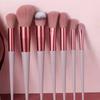 13pcs Set Make Up Brushes Tool Kit Handheld Soft Blending Cosmetics Brushes Kit for Face Powder Concealer