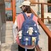 Backpack Female Korean Cute Backpack Japanese Harajuku Junior High School Student Pain Bag Children's School Bag New