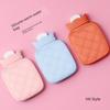 Silicon Hot-Water Bag Warm Belly Bed Baby Explosion-Proof Perfusion Plumbing Water Bag Female Hand Warmer Cute Heating Pad