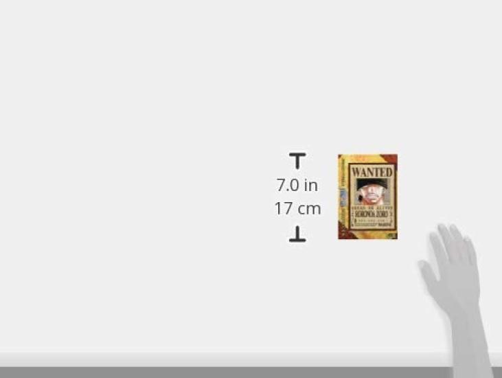 ENSKY Jigsaw Puzzle One Piece Wanted Poster x 208-Piece "Roronoa Zoro" (18.2 25.7 cm)