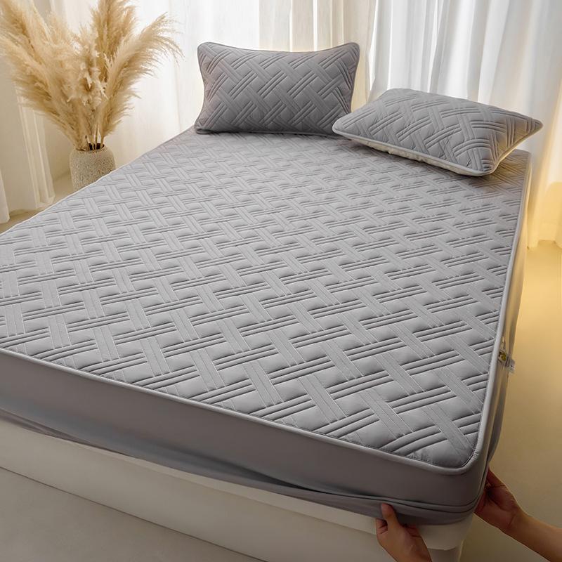 Category A Maternal and Infant Waterproof Diaper Sheet, Quilted Thickened Mattress Protector, Dustproof Bed Cover, Bed Cover