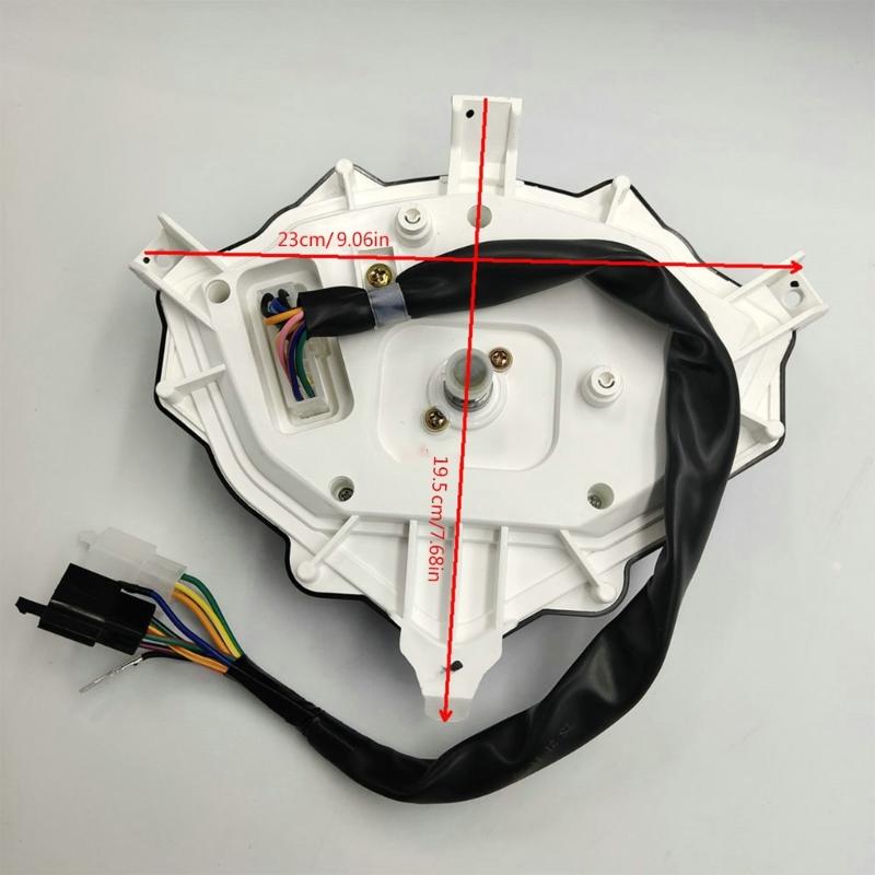 12V Waterproof Motorcycle Dashboard Odometer Measurement Instrument Cluster Tachometer for SRL115 FI/LAGENDA 115Z Riders