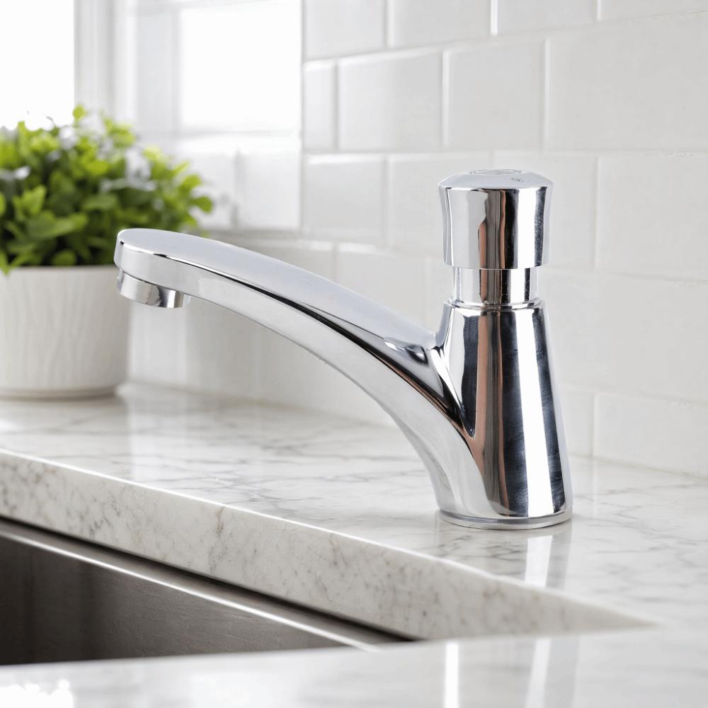 Alloy Faucet Automatic Shut Off Sink Tap Durable Water Tap  Factory