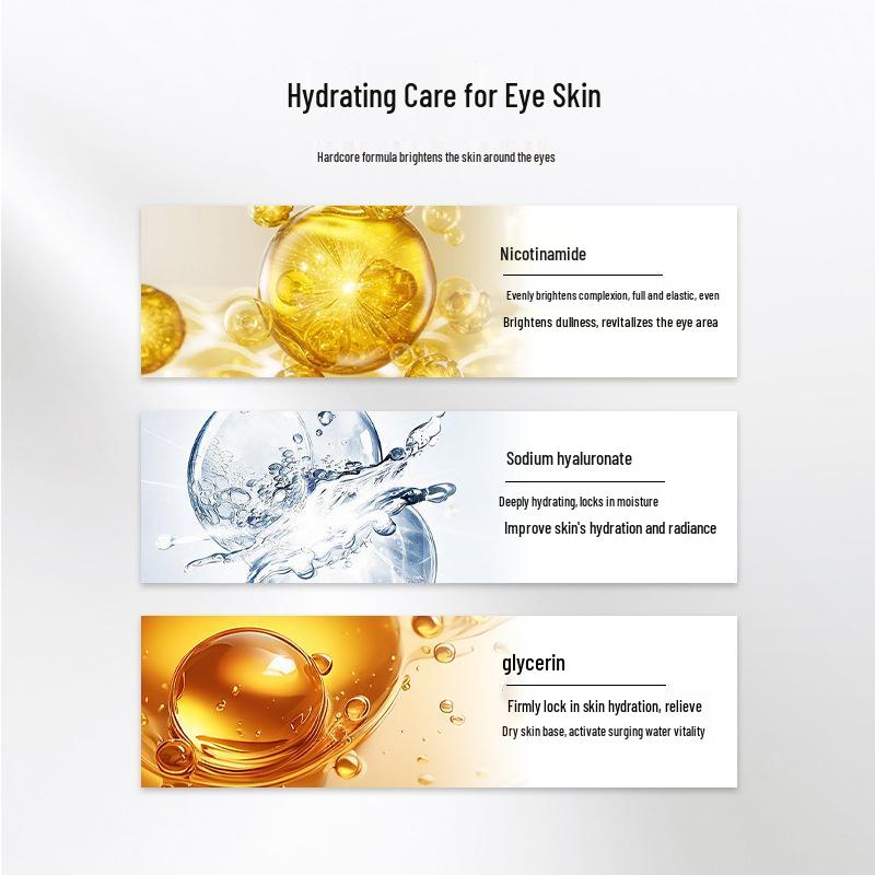 YABI Collagen Goat Milk Anti-Wrinkle Eye Masks: Firming, Moisturizing, and Brightening for Fine Lines.