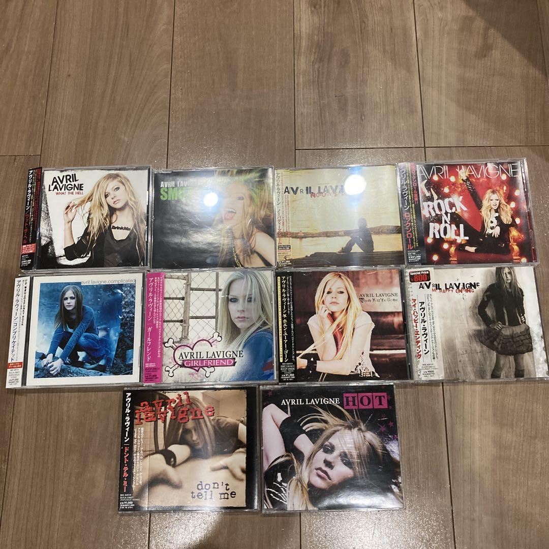 

[ВИКОРИСТАНО] Avril Lavigne Single CD 10 CD set