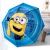 1PC Minion Automatic Open/Close Umbrella, 8-Rib Sturdy Frame, Lightweight Portable Umbrella, Commute, Business - Ideal Gift for Friend, Vibrant Patter