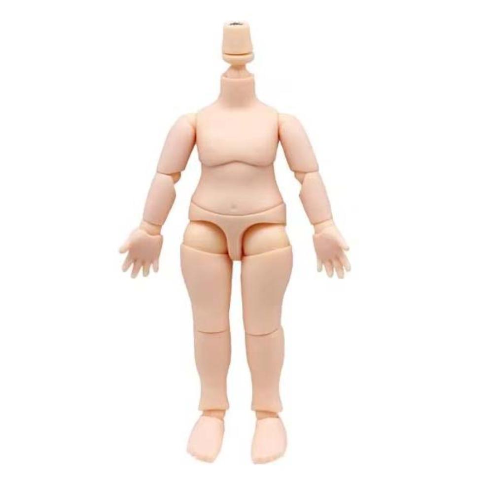 Moveable Joints Doll Model Body Multi-skinned Obitsu Doll Children Gift Ob11 Doll Body  DIY Toy