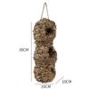 Fashion Natural Handmade Straw Bird Nest Pigeon House Parrot Warm Pet Bedroom Courtyard Small Animal Cages