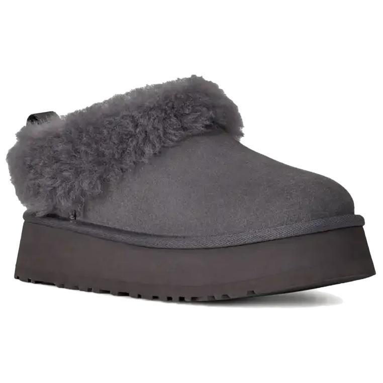 UGG Tazzelle Fleece Lined, Comfortable Commute Round Toe Thick Sole Ankle Length Snow Boots Women's Blue Gray 1171393-OBS
