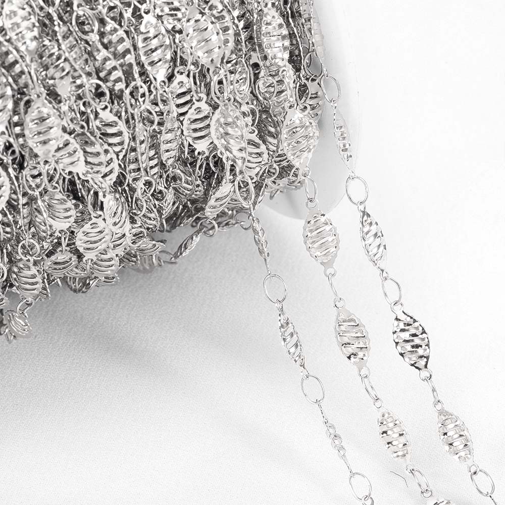 1Meter Multi Styles Stainless Steel Gold Color Silver Color Link Chain Bulk Chains DIY Necklace Jewelry Making Wholesale No Fade