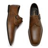 Men's shoes retro pointed casual leather shoes large size men's Brock British lazy shoes one pedal Doudou shoes