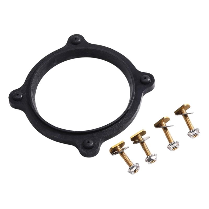 Kit di Sostituzione Guarnizioni Flangia a Pavimento Sigillate Perfettamente 385310063 La Sostituzione Garantisce un Uso Igienico e Confortevole Durevole