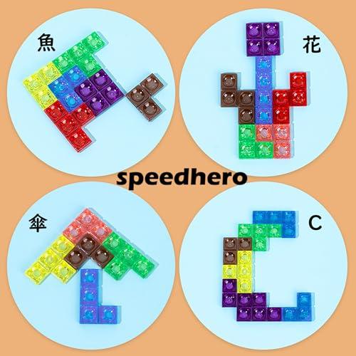 Tetris Montessori Educational Toy, Tetris Building Blocks, Wooden Puzzle, Labyrinth Ball, Brain Training, Time Killer, Educational Puzzle, Intelligenc