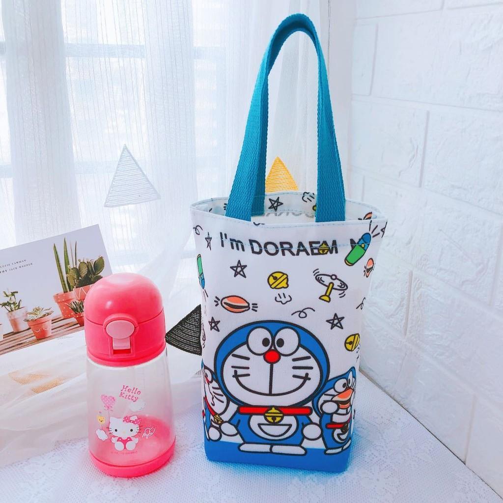 Cartoon Shin Chan Insulated Canvas Bag For Picnic And Carrying Casual