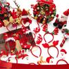 Ornaments Elk Antlers Christmas Headbands Christmas Decorations Xmas Hairband Reindeer Headwear