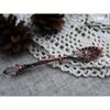 2Pcs Vintage Pattern Small Coffee Tea Mini Spoon Mixing Spoon Cafeteria Station Accessories.