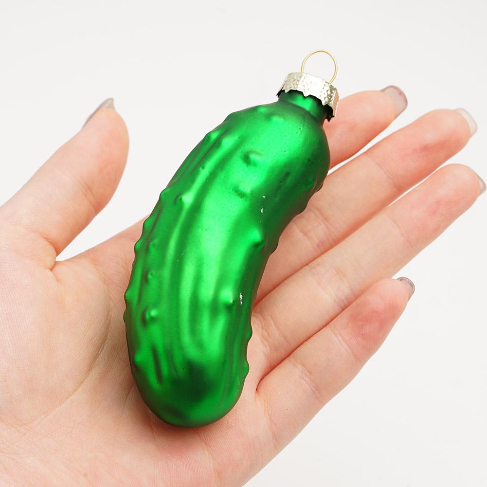 Pickled Cucumber Christmas Tree Decorations Pendant Xmas Tradition Decoration Hanging Ornaments For Bedroom Living Room