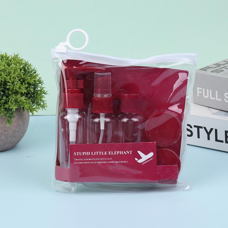 

Travel Bottles Kit Spray Portable Split Cosmetic Samples Empty Bottles Travel Sets Of Skincare Water Lotion Shampoo Cream