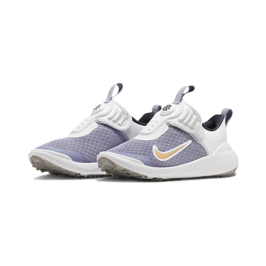 Nike E-Series 1.0 PS Non-Slip Anti-Kick Low-Top Kids Running Shoes Kids sneaker White Purple DV4251-500