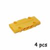 Non-Toxic Moc Building Blocks Bricks 4Pcs Techncial Flat Panel Plate 7X3X1 Assembles Diy Car Toys Parts Compatible With 71709 Panels